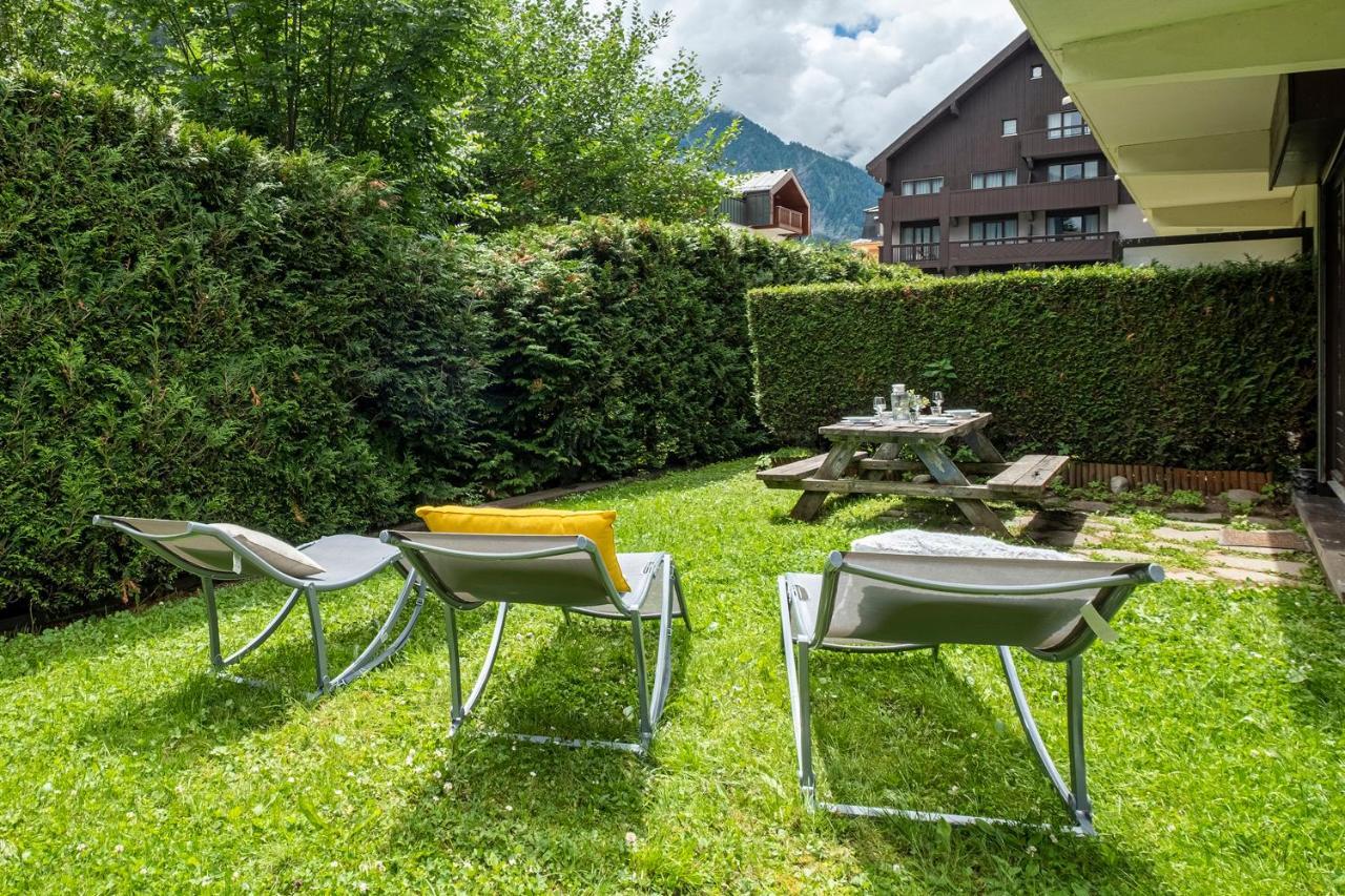 Sapi Happy Sunny Flat With A Garden Apartman Chamonix Kültér fotó
